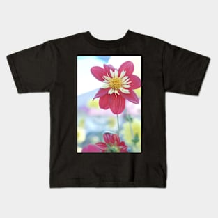 Dahlia Flower 3 Kids T-Shirt